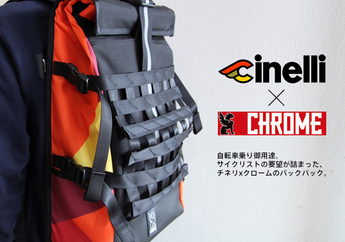 CHROME×チネリ  コラボ限定品【BARRAGE CARGO】バラージカーゴ