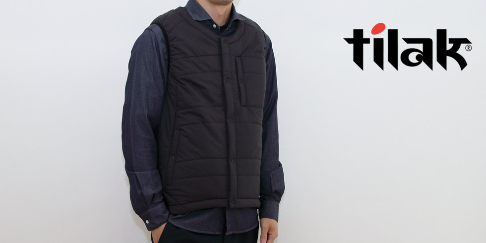 美品】Tilak pigmy vest size S - ダウンベスト