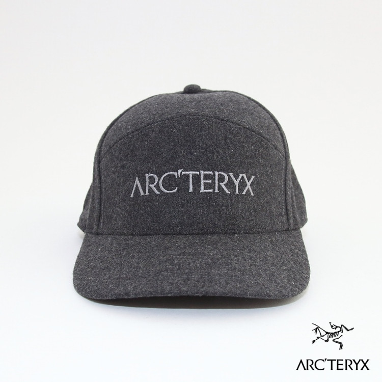 Arc Teryx アークテリクス 7 Panel Wool Ball Cap 7パネルウールボールキャップ Greyheather