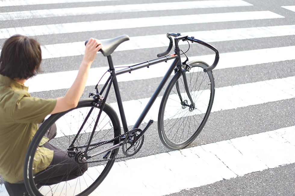 送料無料お手入れ要らず Fuji フジ 自転車 バイク ピストバイク