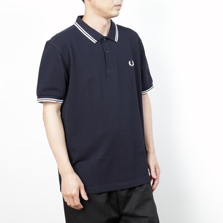 Fred Perry フレッドペリー M3600 238 Navy White White Fred Perry フレッドペリー M3600 238 Navy White White