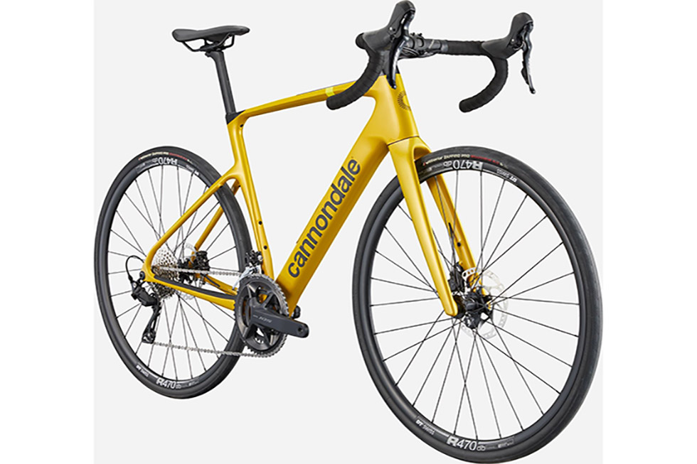 CANNONDALE】アルミエントリーバイクの「SYNAPSE」イエローで