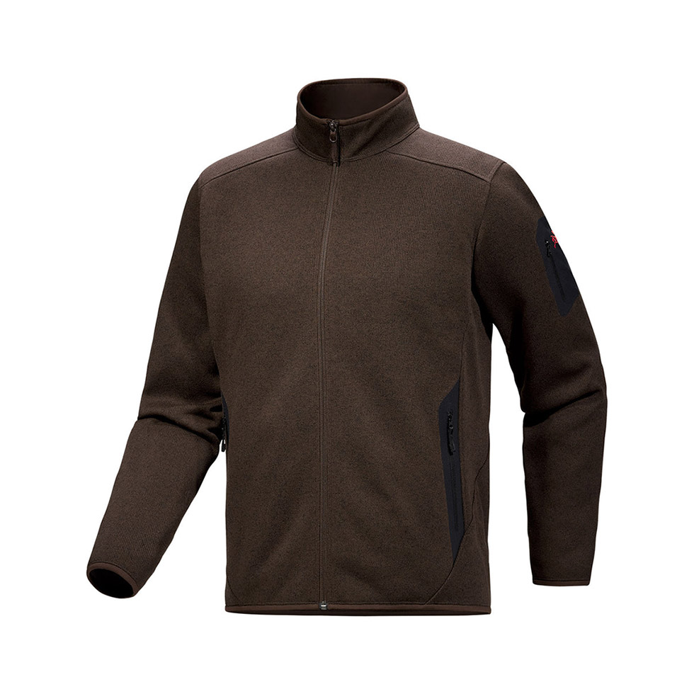 ARC'TERYX Covert Cardigan【Carob Heather/Black】上質フリースの人気